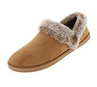 Pantoufles homme - SKECHERS - Cozy Campfire W - Camel - Intérieur fourré et semelle souple 39