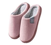 Pantoufles Hommes Femmes Chausson Hommes Femmes Intérieur Hiver Peluche Chaude Doublure Chausson De Feutre Mousse Mémoire Multicolore Family Guest Portable Pantoufle Et