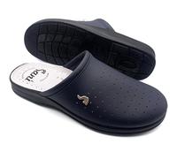 Pantoufles médicales pour hommes, sandales de travail confortables en cuir, sabots, chaussures pour infirmières, médecins et cuisine (43)