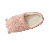 Pantoufles mignonnes pour femme - Chaussons unisexes avec oreilles - Jolis chaussons d'hiver amusants - Doux et confortables - Chaussures d'intérieur antidérapantes - Doublure en fausse fourrure