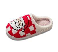Pantoufles Noel Femme Pantoufle Confortable Hiver Homme Chausson Lutin Chaussons Couple Assorti Chaud De Pere Grinch Rigolote Fantaisie Slippers Isotherme Antiderapant Adulte Pantufas Chaudes