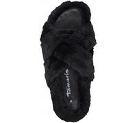 Pantoufles noires à enfiler pour femmes TAMARIS, pointure 40 Ż7B