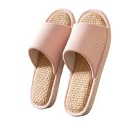 Pantoufles orthopédiques pour femme - Ergonomiques et antidérapantes - Respirantes - Ouvertes - Élégantes - Pieds nus - Antidérapantes - Pour l'extérieur, Rose, 40 EU