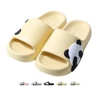Pantoufles panda pour femme et homme - Confortables - Pour l'intérieur et les couples - Pantoufles d'intérieur - Pantoufles d'intérieur - Pantoufles d'été pour salle de bain - Chaussons de douche