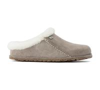 Pantoufles peau lainée Birkenstock Zermatt Premium Gris 45 Étroit
