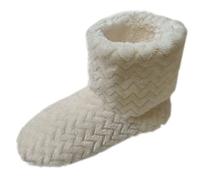 Pantoufles Peluche Avec Semelle Épaisse Femme Chaussons Chaude Doublées En Polaire Chaussons Décontractés Bout Fermé Pantoufles De Maison Slip On Cadeaux Pour Femmes, Maman, Petite Amie, Dames