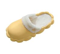 Pantoufles Peluche Pour Femme Chaudes Chaussons En Mousse Avec Semelle Antidérapante Pantoufles D’Intérieur Bout Fermé Chaussons Slip On Pour Intérieur Et Extérieur, Peut Être Porté En Toutes Saisons