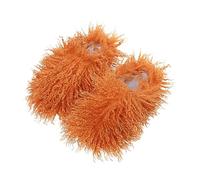 Pantoufles Peluche pour Femme Douces Pantoufles D’Intérieur À Poils Longs Et Moelleux Chaussons Décontractés Drôles Et Soft Chaussons Slip on Cadeaux pour Femmes, Maman, Petite Amie, Dames