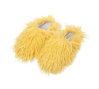 Pantoufles Peluche pour Femme Douces Pantoufles D’Intérieur À Poils Longs Et Moelleux Chaussons Décontractés Drôles Et Soft Chaussons Slip on Cadeaux pour Femmes, Maman, Petite Amie, Dames