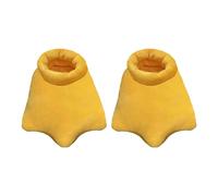 Pantoufles pieds de canard pour femme - Chaussures d'intérieur amusantes en peluche avec motif animal fantaisie - Doublure chaude et moelleuse - Semelle antidérapante - Chaussures d'hiver douces et