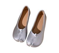 Pantoufles plates 2026 à enfiler pour femme avec talon compensé, talon bloc, orthopédiques, confortables, légères, mocassins à haricots, chaussures basses décontractées, semelle légère pour un usage