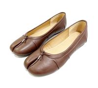 Pantoufles plates 2026 à enfiler pour femme avec talon compensé, talon bloc, orthopédiques, confortables, légères, mocassins à haricots, chaussures basses décontractées, semelle légère pour un usage