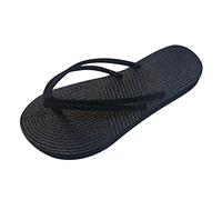 Pantoufles plates à chevrons pour femme - Sandales décontractées - Tongs confortables pour un usage quotidien et les loisirs
