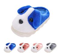 Pantoufles pour enfants, garçons, filles, femmes, douces, confortables, en mousse à mémoire de forme, antidérapantes, pour chien, maison, animal en peluche, pantoufles chaudes pour l'hiver à