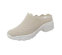 Pantoufles pour femme et homme - Sandales dos nu - Mules d'intérieur et d'extérieur - Confortables - Chaussures de marche confortables - Respirantes et légères - Chaussures orthopédiques avec soutien