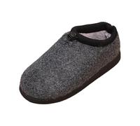 Pantoufles pour femmes/enfants - Modèles de couple d'automne et d'hiver - Paquet avec talon - Chaussures d'intérieur en coton - Antidérapantes - Chaudes - Fond épais - Chaussures confortables blanches