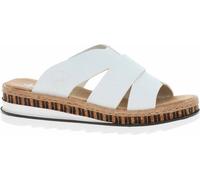 Rieker Mules pour femme V7989, Blanc 80, 40 EU Étroit