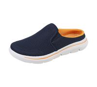 Pantoufles pour homme et femme - Chaussons souples à enfiler - Mules confortables - Chaussures de marche - Chaussures de jardin confortables - Unisexe - Chaussures de loisirs douces - 35-48 EU, bleu