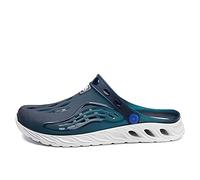 Pantoufles pour Hommes Chaussures pour Hommes Chaussures Sandales de Plage Comfort Comfort Man Casual Chores Hollow Breathable Men Shoesdark Blue, 10,5 UK