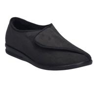 Pantoufles pour Hommes - JOSEF SEIBEL - Belfort 85 W - Noir - Cuir velours pour une stabilité 47