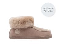 Vanuba Peppin - chaussons homme en cuir naturel, confortables et chauds pour l'hiver