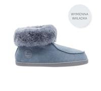 Pantoufles en peau de mouton Vanuba Peppin Gris 44