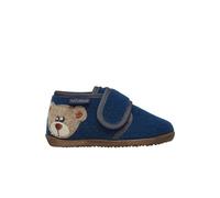 Pantoufles souples avec empiècement étoile carillon marine- 29