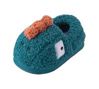Pantoufles tendance et mignonnes pour l'automne et l'hiver pour garçons et filles à fond plat, légères, douces et confortables, chaudes, unies, en forme d'animal de dessin animé, chaussures pour bébé