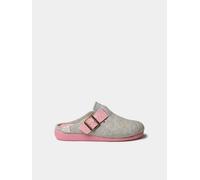 Pantoufles type sabot avec boucle pour femme en feutre recyclé | MIMA-FR 38