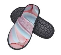 Pantoufles Unisexes Barbe À Papa Chaussons Femme Confort Automne Hiver Pantoufle Homme, Pour Intérieur Extérieur, Mariage, Hommes, M