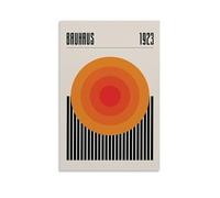 PANTTING Affiches Bauhaus Esthétiques en Toile Art Mural Imprimée pour Décoration de la Maison, Chambre à Coucher, Salon 40x60 cm Style Sans Cadre
