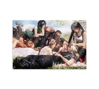 PANTTING Final Fantasy - Impression sur toile pour chambre à coucher, salon, 30 x 45 cm, sans cadre