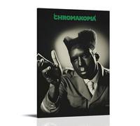 PANTTING Tyler Poster The Creator de Chromakopia - Impression sur toile - Décoration murale pour chambre à coucher, salon - 30 x 45 cm - Style cadre