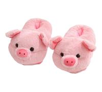 Pantuflas De Peluche De Animales, Pantuflas De Cerdo Novedosas Para Mujer, Lindas Y Suaves Zapatillas De Casa, Pantuflas Cálidas Y Esponjosas, Regalos De Dibujos Animados Para Cumpleaños Y Navidad.