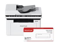 PANTUM BM2309AW Imprimante Laser Multifonction, Noir et Blanc, Impression, numérisation, Copie 3en1 avec ADF, WLAN &USB, A4, 20 ppm, Airprint/Mopria APP, avec Toner TL-A2319 (1000 Pages)