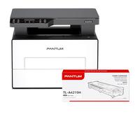 PANTUM BM4209DW Imprimante Laser Multifonction Scanner photocopieur, Noir et Blanc, Impression Recto-Verso Automatique, Anti-Bourrage, USB & Wi-FI,avec Toner TL-A4219 H(3000 Pages)