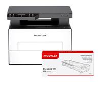 PANTUM BM4209DW Imprimante Laser Multifonction Scanner photocopieur, Noir et Blanc, Impression Recto-Verso Automatique, Anti-Bourrage, USB & Wi-FI, avec Toner TL-A4219 (1500 Pages)