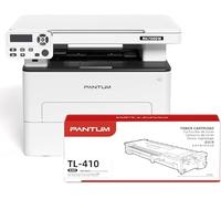 PANTUM M6700DW Imprimante Laser Multifonction 3en1, Impression Copie numérisation, Noir et Blanc, Recto Verso Automatique, 30ppm, WiFi/USB/Ethernet, avec Toner TL-410 (1500 Pages)