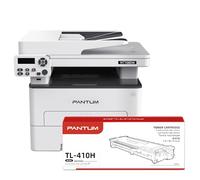 PANTUM M7108DW Imprimante Laser Multifonction, Noir et Blanc, Impression/Copie/Scanner 3en1, Impression Recto-Verso Automatique, WiFi/USB/Ethernet, 33 ppm, avec Toner TL-410H (3000 Pages)