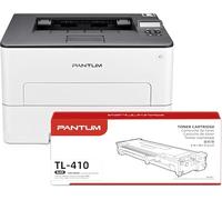 PANTUM P3018DW Imprimante Laser WiFi, Recto Verso Automatique, Noir et Blanc, 30ppm, sans Fil avec Impression Petite Domestique, avec Toner TL-410 (1500 Pages)