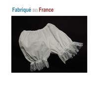 Panty Blanc, Culotte bouffante, Moulin rouge, French Cancan - Belle Epoque - La Goulue