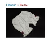 Panty French Cancan - La Goulue - Blanc - Déguisement Belle Epoque 1900