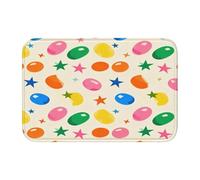 panverix Cartoon Candy Tapis de bain antidérapant pour décoration d'intérieur 60 x 40 cm