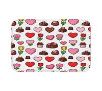 panverix Cartoon Candy Tapis de bain antidérapant pour linge 60 x 40 cm