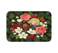 panverix Lady and Rose Tapis de bain antidérapant pour sol 60 x 40 cm