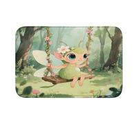 panverix Lady and Tree Tapis de bain antidérapant pour linge 60 x 40 cm