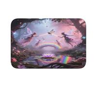 panverix Lady and Trees Tapis de bain antidérapant pour sol 60 x 40 cm