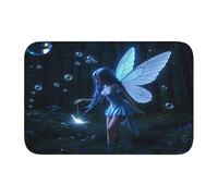 panverix Lady and Wing Tapis de bain antidérapant pour décoration d'intérieur 60 x 40 cm