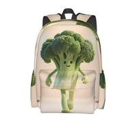 panverix Sac à dos léger pour ordinateur portable, randonnée, Halloween, danseuse de chat, Brocoli drôle, One Size