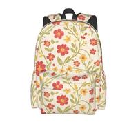 panverix Sac à dos léger pour ordinateur portable, randonnée, Halloween, danseuse de chat, Photos de fleurs, One Size